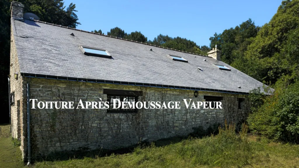 toiture aprèst le demoussage